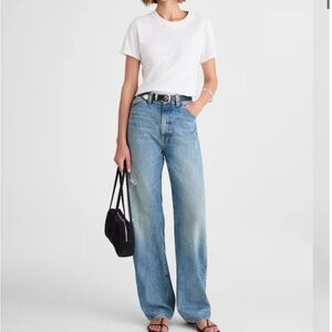 Madewell Petite Balloon Jean Dobbins Wash 24p NWT